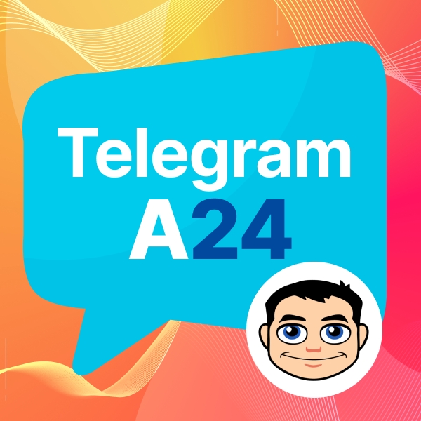 иконка приложения Telegram.А24